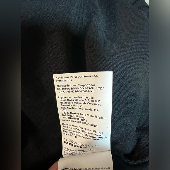 HUGO BOSS Datches Authentic Rare T-shirt NWOT (see Authenticity Certificate) - Picture 9 of 10